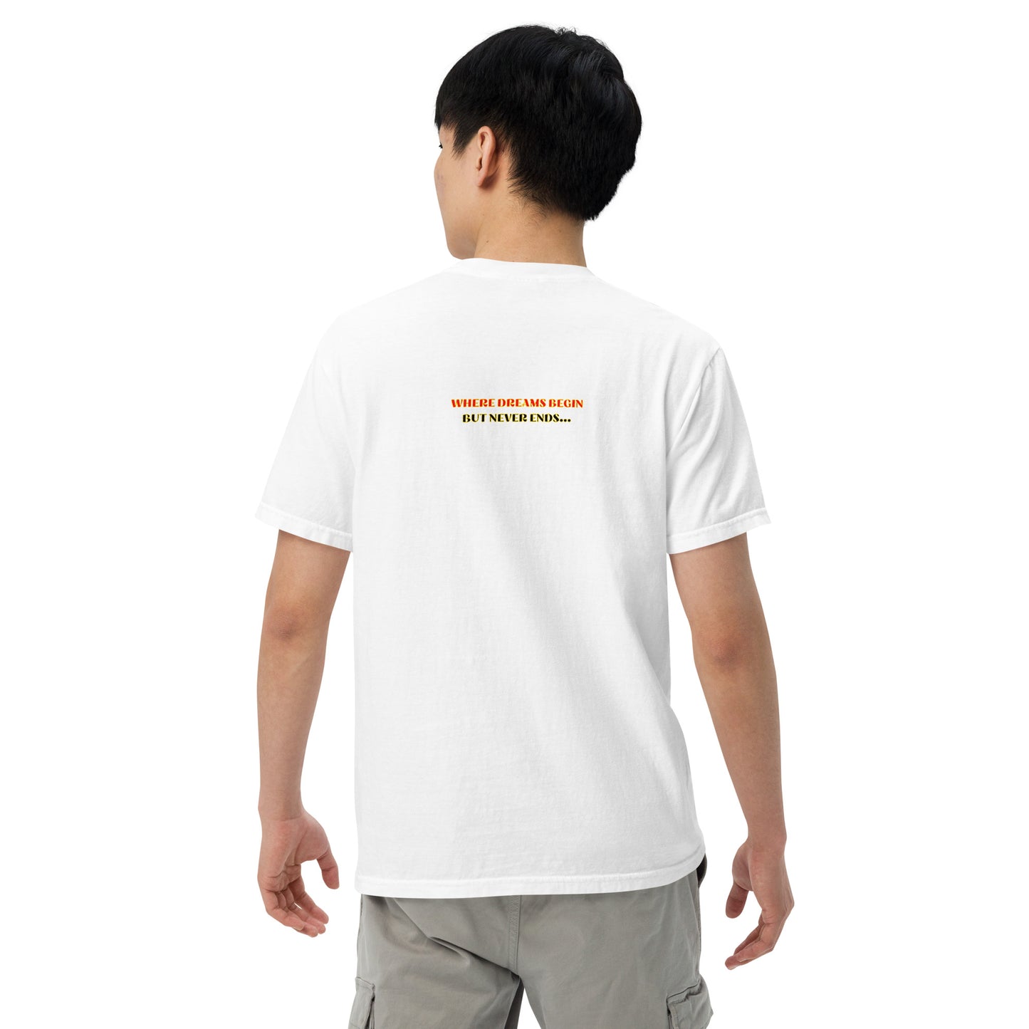 Unisex garment-dyed heavyweight t-shirt